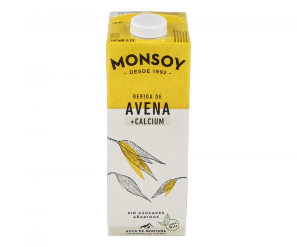 bebida avena calcio monsoy bebida avena calcio monsoy