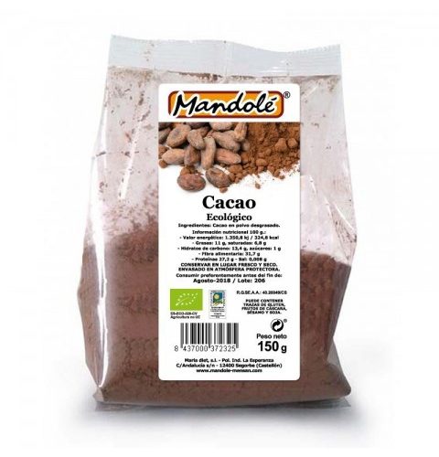cacao-en-polvo-desgrasado-150g-mandole cacao-en-polvo-desgrasado-150g-mandole